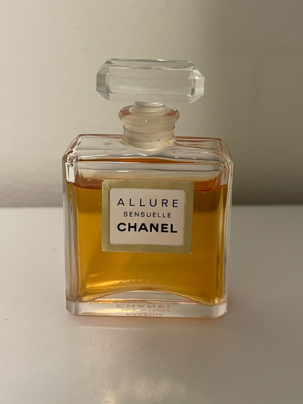Vintage Chanel Paris "Allure Sensuelle" Pure Parfum / Extrait Miniature (~7.5 ml